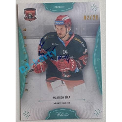 2021/22 OFS The Final Series Vojtěch Síla #328 02/20 Bonus Signature Rainbow