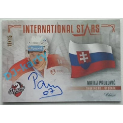 2020/21 OFS 1. série Matej Paulovič #IS-MPA 11/15 International Stars Signature