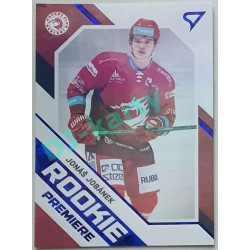 2021/22 Sportzoo TIPSPORT ELH 2. série #RP-10 Jonáš Jobánek Rookie Premiere xxx/149