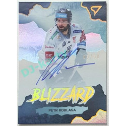 2022/23 Sportzoo ELH 1. série #BLS-KO Petr Koblasa Blizzard Auto xx/50