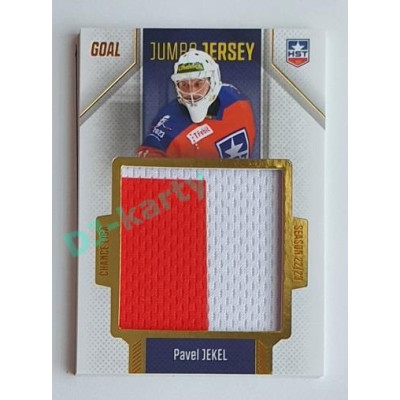 2022/23 Goal Cards Chance Liga 2. série #J-31 Pavel Jekel Jumbo Jersey 39/77