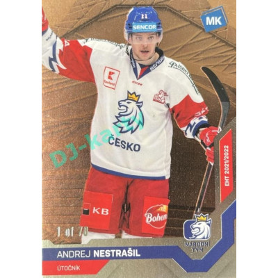 2021/22 MK reprezentace #010 Andrej Nestrašil EHT Bronze 1 of 70