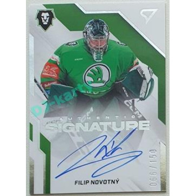 2022/23 Sportzoo ELH 2. série #AS1-FN Filip Novotný Signature level 1 xxx/150