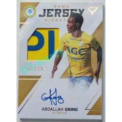 2022/23 Sportzoo Fortuna Liga 2. série #GJS-GN Abdallah Gning Game Jersey Auto 07/25