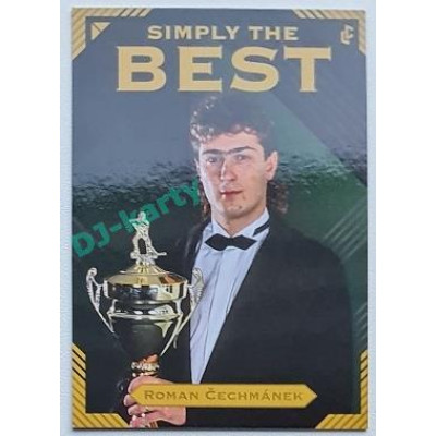 2023 Legendary Cards Simply the Best #03 Roman Čechmánek