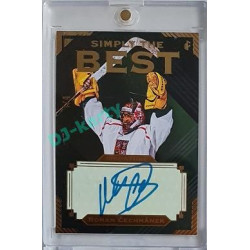 2023 Legendary Cards Simply the Best #S-19 Roman Čechmánek Signature Gold 1/4