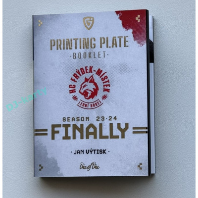 23/24 Goal Cards Finally Season #4BO-FM3 Jan Výtisk Four Booklet 1of1