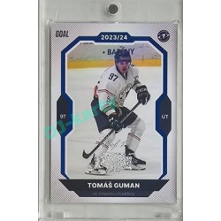 2023/24 Goal cards Chance Liga 2. série #280 Tomáš Guman Blue Expo 1of1