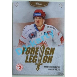 2020/21 OFS 2. série Aaron Chmielewski #FL-ACW Foreign Legion GOLD /77