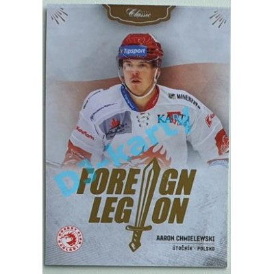 2020/21 OFS 2. série Aaron Chmielewski #FL-ACW Foreign Legion GOLD /77