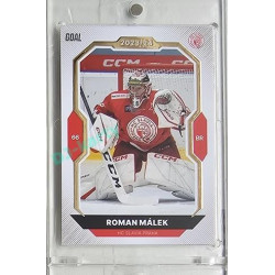 2023/24 Goal cards Chance Liga 1. série #127 Roman Málek Gold 1of20
