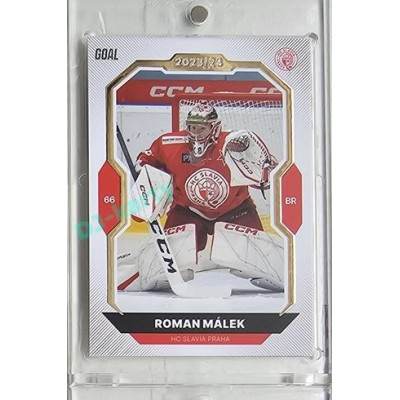 2023/24 Goal cards Chance Liga 1. série #127 Roman Málek Gold 1of20