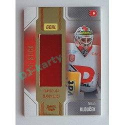 2022/23 Goal Cards Chance Liga 2. série #S-53 Milan Klouček Game Stick 21/35