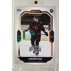 2023/24 Goal cards Chance Liga 2. série #281 Lukáš Plos Expo Silver 1of7