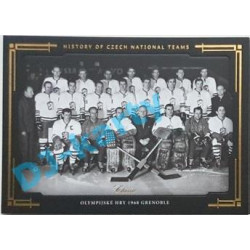 2020 OFS SSČH Olympijské hry 1968 Grenoble #HCNT-24 04/10 History of Czech National Teams Gold