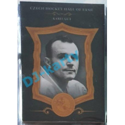 2020 OFS Síň slávy českého hokeje Karel Gut #SSCH-011 05/25 Black Cut