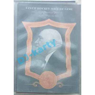 2020 OFS Síň slávy českého hokeje Miroslav Šubrt #SSCH-015 Black Rainbow /33