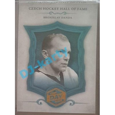 2020 OFS Síň slávy českého hokeje Bronislav Danda #SSCH-051 First Day of Issue Rainbow