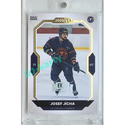 2023/24 Goal cards Chance Liga 2. série #283 Josef Jícha Expo Silver 1of7