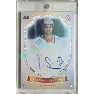 2023/24 Goal cards Chance Liga O kapku lepší hokej #15 Vladimír Svačina Signature xx/20