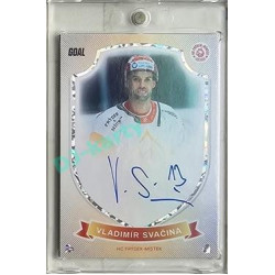 2023/24 Goal cards Chance Liga O kapku lepší hokej #15 Vladimír Svačina Signature xx/20