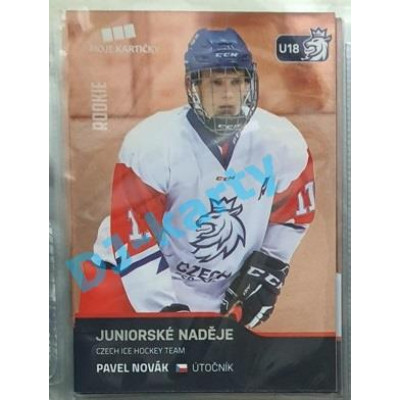 2020 MK reprezentace Pavel Novák RC juniorské naděje #82 Red Promo
