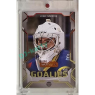 2023/24 Goal cards Chance Liga 2. série #G-18 Josef Němeček Goalies Expo Ostrava 1of2