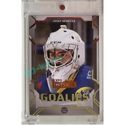 2023/24 Goal cards Chance Liga 2. série #G-18 Josef Němeček Goalies Expo Ostrava 1of2