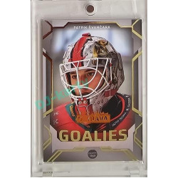 2023/24 Goal cards Chance Liga 2. série #G-19 Patrik Švančara Goalies Expo Ostrava 1of2