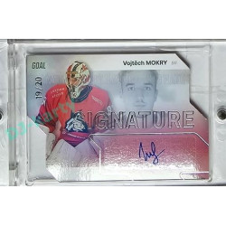 2023/24 Goal cards Chance Liga 1. série #S-31 Vojtěch Mokry Autograph Silver 19/20