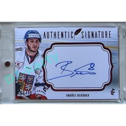 2023/24 LC Expectations Road to Prague #AS-34 Ondřej Beránek Authentic Signature Red xx/10