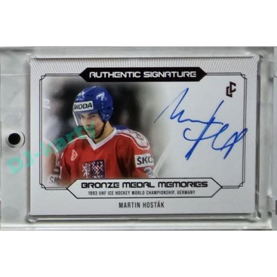2023 LC Bronze Medal Memories 1993 #AS-20 Martin Hosták Authentic Signature Red parallel 03/10