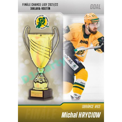 2022/23 Goal Cards Chance Liga 1. série #V-10 Michal Hryciow Finále 2022