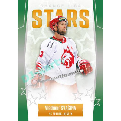 2022/23 Goal Cards Chance Liga 1. série #10 Vladimír Svačina Chance liga Stars