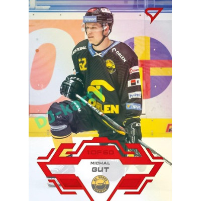 2023/24 Sportzoo ELH 2. serie #342 Michal Gut Goal Light 1of60