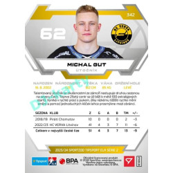 2023/24 Sportzoo ELH 2. serie #342 Michal Gut