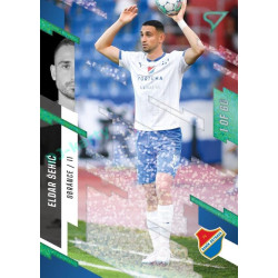 2023/24 Sportzoo Fortuna Liga 2. série #319 Eldar Šehić Green Dew 1of60