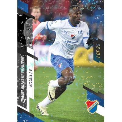 2023/24 Sportzoo Fortuna Liga 2. série #323 Quadri Adebayo Adediran Black Camouflage 1of25