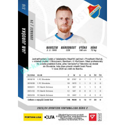 2023/24 Sportzoo Fortuna Liga 2. série #316 Jan Juroška