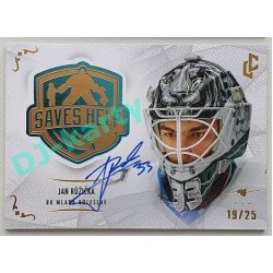 2021/22 Legendary Cards SAVES HELP MEMORABILIA SERIES #SH-033 Jan Růžička Autograph 19/25