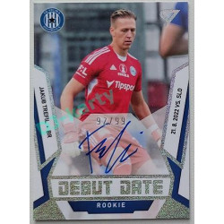 2022/23 Sportzoo Fortuna Liga 2. série #DRS-JT Jakub Trefil Debut Date Rookie Auto xx/99