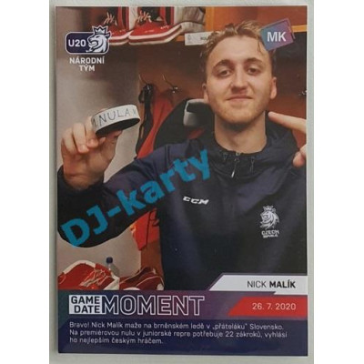 2021 MK reprezentace Nick Malík GDM #86 Rainbow 1 of 60