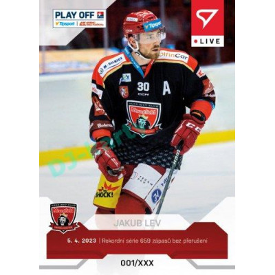 2022/23 Sportzoo ELH LIVE #L-112 Jakub Lev xx/85