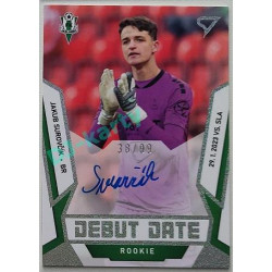 2022/23 Sportzoo Fortuna Liga 2. série #DRS-JS Jakub Surovčík Debut Date Rookie Auto xx/99