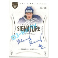 2021/22 OFS The Final Series František Ptáček #TFS-FP 17/25 Authentic Signature Gold