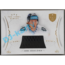 2021/22 OFS The Final Series Joona Jääskeläinen #STI-JAJ Game Used Stick Gold PROMO