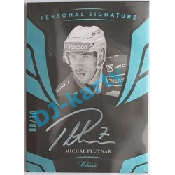 2020/21 OFS 1. série Michal Plutnar #PS-MIPL 09/30 Personal Signature White