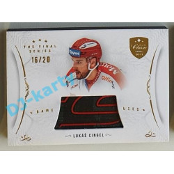 2021/22 OFS The Final Series Lukáš Cingel #STI-CIL 16/20 Game Used Stick Gold