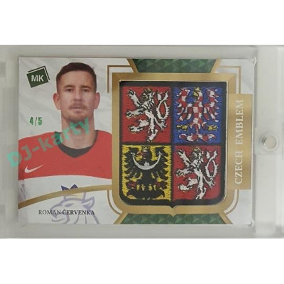 2021/22 MK reprezentace #CS-RČ Roman Červenka Czech Emblem EMERALD 4/5