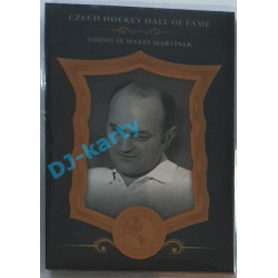 2020 OFS Síň slávy českého hokeje Miroslav Harry Martínek #SSCH-138 07/25 Black Cut